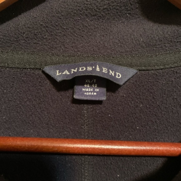Land’s End Full-Zip Fleece Jacket, size XL/T - Picture 5 of 8